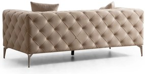 Sofá de 2 Lugares Como – Ecru – 197 cm x 73 cm x 90 cm