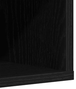 Sapateira 54x34x183 cm derivados de madeira carvalho preto