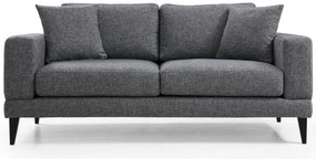 Sofá de 2 Lugares Nordic – Cinzento Escuro – 180 x 90 x 85 cm
