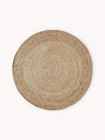Tapete redondo em juta artesanal Sharmila