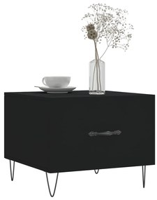 Mesa de centro 50x50x40 cm derivados de madeira preto