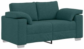 vidaXL Sofá Verde Escuro 160 x 77 x 82 cm tecido