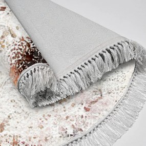 Tapete de Entrada Aln400609Rn17 – Multicolor – 100x100 cm | Tribo Home