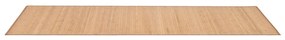 Tapete de bambu 80x200 cm castanho