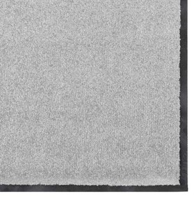 Capacho Retangular VidaXL Cinza 90x150 cm