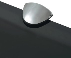 Prateleira flutuante vidro 50x20 cm 8 mm