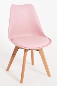 Pack 4 Cadeiras Synk Basic - Rosa