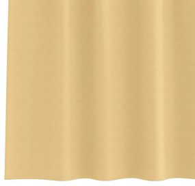 Cortinas com cortinas 2 pcs Bege 245 x 140 cm Poliéster