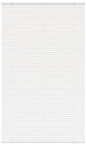 Branco Plissada Cega 120x200cm Largura Tecido 119,4cm Poliéster