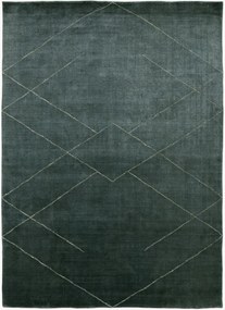 Tapete em viscose artesanal de pelo curto Tetsu