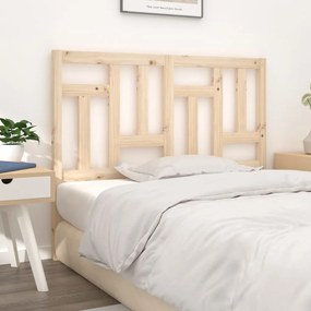 Cabeceira de cama 165,5x4x100 cm pinho maciço