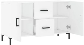 Aparador 100x36x60 cm derivados de madeira branco