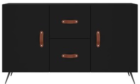 Aparador 100x36x60 cm derivados de madeira preto