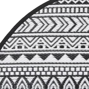 Tapete de exterior Ø200 cm ARAKIL PP preto