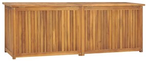 Caixa para jardim 150x50x55 cm madeira de teca maciça