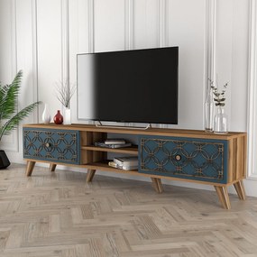 Móvel TV Class – Nogueira – 180 cm x 44 cm x 35 cm
