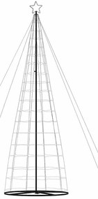LED Árvore de Natal 1534 LEDs Azul 503 cm