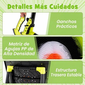 Jogo de Dardos e Arco e Flechas para Crianças, 70 x 50 x 140 cm, Uso Interior e Exterior, Verde