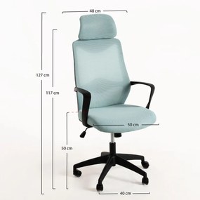 Cadeira Gomic - Azul claro