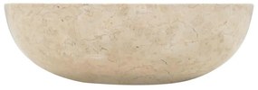 Lavatório 40x12 cm mármore creme