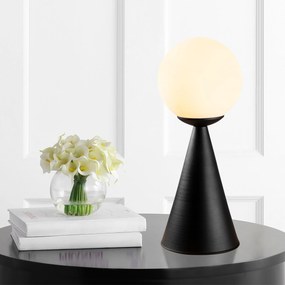 Candeeiro de Mesa Gondol – Preto e Branco – 19 x 19 cm