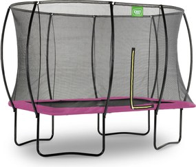 Trampolim retangular Silhouette 214 x 305 cm - rosa