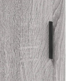 Armários de parede 2 pcs 69,5x34x90 cm cinzento sonoma