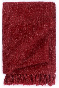 vidaXL Cobertor Borgonha 220 x 250 cm Poliéster