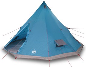 Tenda Familiar Tipi Azul para 12 Pessoas Impermeável