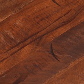 Tampo de mesa redondo Ø50x3,8cm madeira recuperada maciça