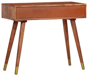 Mesa consola 90x35x76 cm madeira de acácia maciça