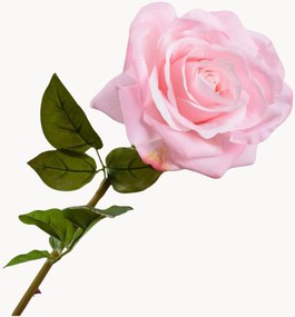 Flores artificiais Rose, conjunto de 2