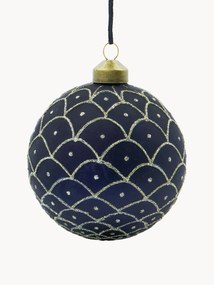 Bolas de Natal pintadas à mão Epoca, conjunto de 4