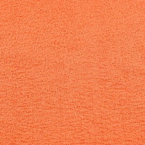 Toalhas de banho 2 pcs 100x150 cm 360 gsm 100% algodão laranja