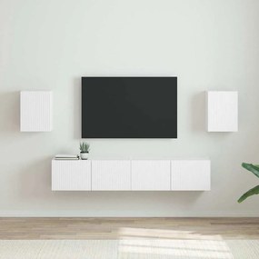 vidaXL Armário de TV de Parede 2 pcs Branco 30 x 31 x 40 cm