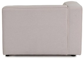 Sofá de Canto Mora – Ecru – 230x69x180 cm