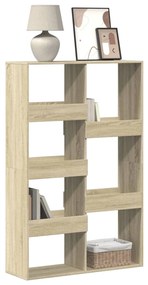 Estante 100x33x155,5 cm derivados de madeira carvalho sonoma