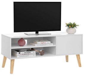 Móvel TV Estilo Escandinavo 110 x 40 x 49,5 cm branco