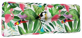 Almofadão p/ paletes 120x40x12 cm tecido multicor