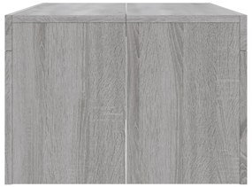 Mesa de centro 102x50x36cm derivados de madeira cinzento sonoma