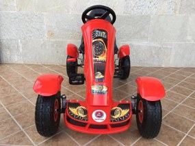 Kart a Pedais F618 Vermelho