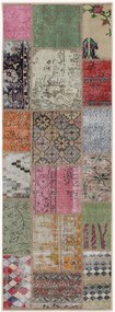 Passadeira lavável de pelo curto Patchwork