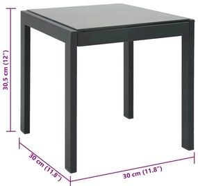 Espreguiçadeiras com mesa 2 pcs textilene e aço