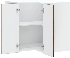 Cozinha Armário de canto de parede Kalmar derivados de madeira