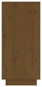 Aparadores 2 pcs 31,5x34x75 cm pinho maciço castanho mel