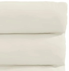 Cadeiras de jantar 4 pcs veludo cor creme
