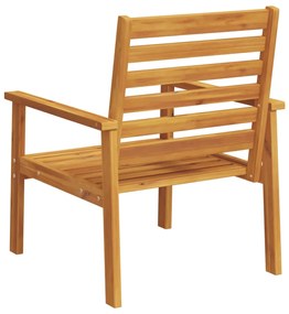 Cadeira de jardim 2 pcs 66,5x65x81 cm madeira de acácia maciça