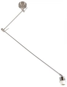 Candeeiro de suspensão em aço sem abajur ajustável - Blitz