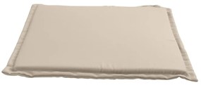 Almofadas assento de jardim 6 pcs 45x45x2 cm cinza-acastanhado