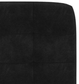 Cadeiras de jantar 2 pcs veludo preto